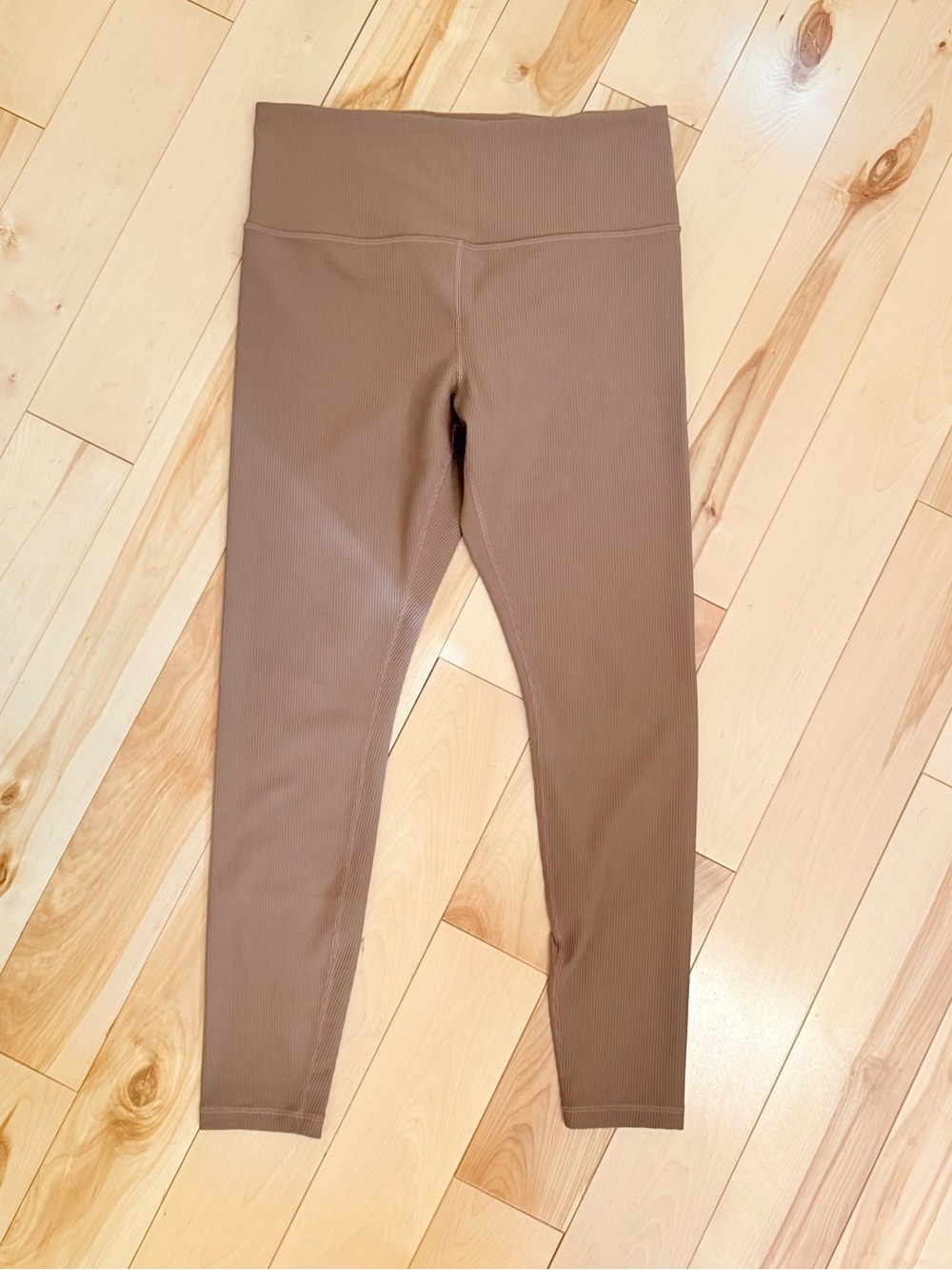 Athleta High -Waist Ribbed Leggings - Brown